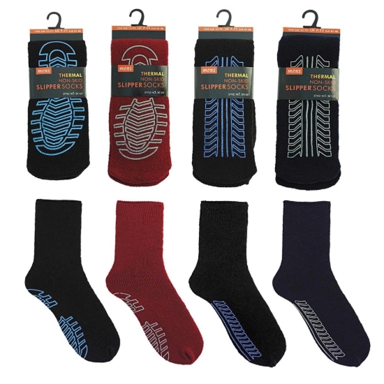 Picture of £1.49 MEN'S GRIPPER SOCKS (12) SK163
