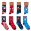 Picture of £1.00 LADIES CHRISTMAS SOCKS (12) SK254A