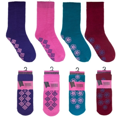 Picture of £1.49 LADIES GRIPPER SOCKS (12) SK130