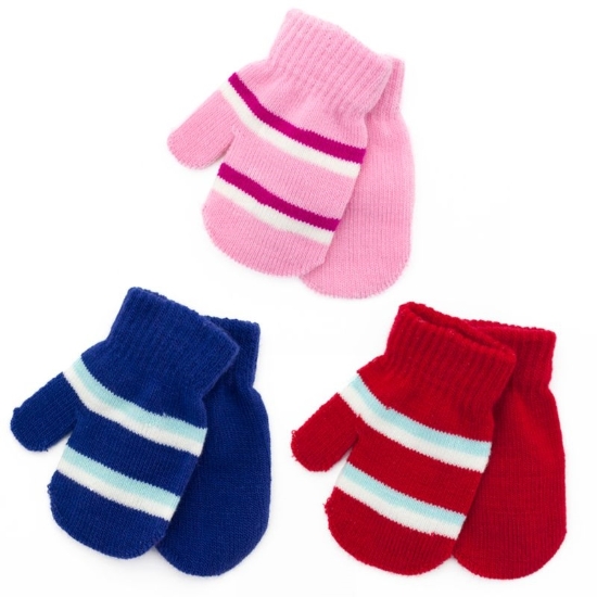 Picture of £1.49 BABY MITTENS TWIN PACK (12) GL086