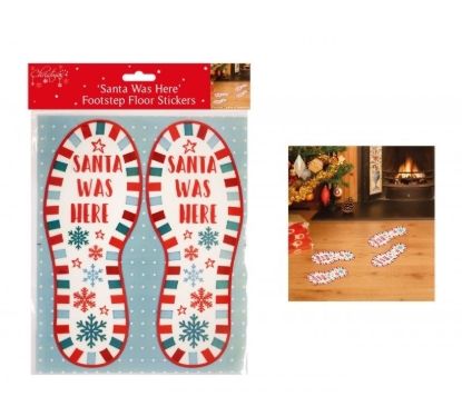 Picture of £1.49 SANTA FOOT STEPS (1) XM4901