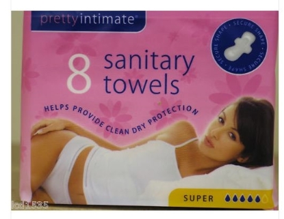 Picture of £1.00 FEMININE TOWELS SUPER (12) 04345