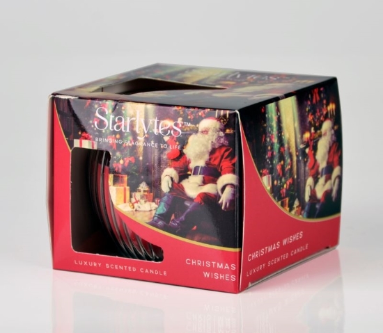 Picture of £1.00 STARLYTES CANDLE X-MAS WISHES (12)