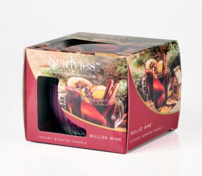 Picture of £1.00 STARLYTES CANDLE MULLED WINE (12)