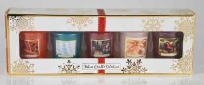 Picture of £5.99 STARLYTES 5 VOTIVES SET (8) 45844