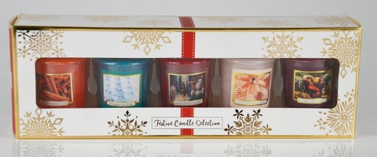 Picture of £5.99 STARLYTES 5 VOTIVES SET (8) 45844