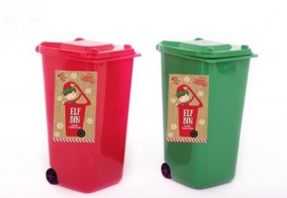 Picture of £1.49 ELF WHEELIE BIN TIDY (12) XELF0084