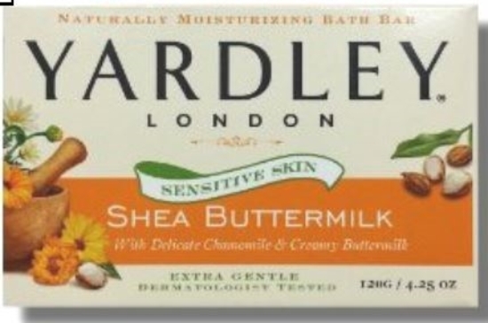 Picture of £1.00 YARDLEY 120g SOAP BUTTERMILK (24)