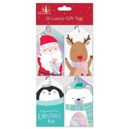 Picture of £1.00 GIFT TAGS 20pk CUTE (12) 2927