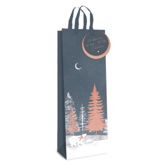 Picture of £0.89 GIFT BAG BOTTLE POLAR BEAR(12)2738