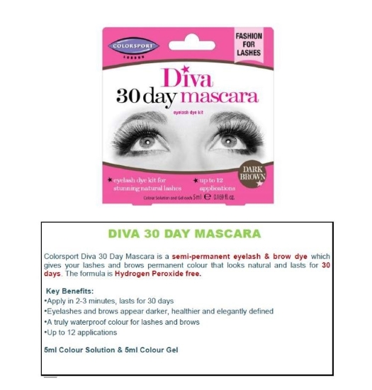 Picture of £4.99 DK BRN 30 DAY MASCARA (6) 05031COL