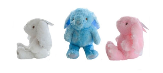 Picture of £4.99 RABBIT SOFT TOYS 20cm (6) 4BU520