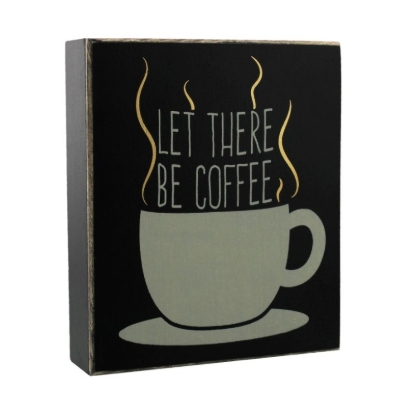 Picture of £3.99 LET THERE BE COFFEE SIGN (1) 68993
