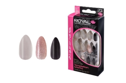 Picture of £2.99 ROYAL TEMPTATION NAILS(6) NNAI238