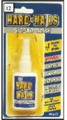 Picture of £1.00 HARD AS NAILS GLUE (18)