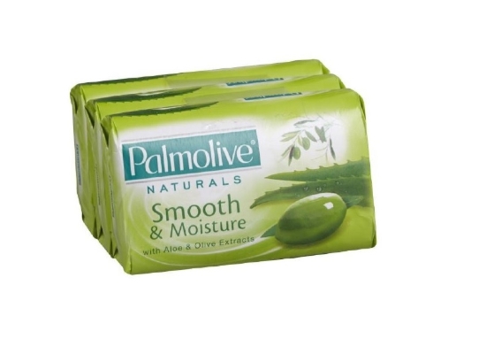 Picture of £1.00 PALMOLIVE 3  SOAPS 90g MOIST(12)