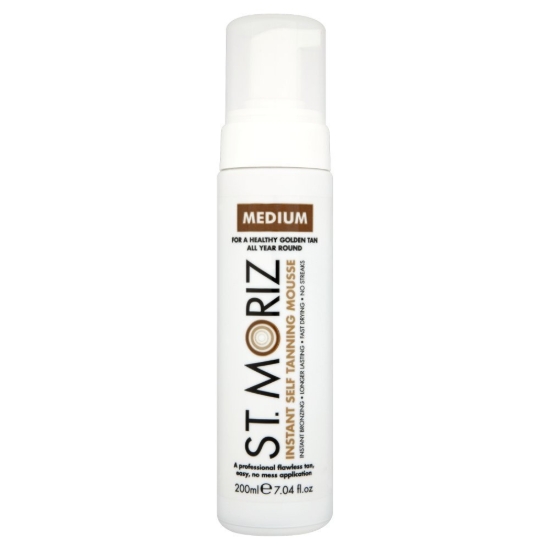 Picture of £3.99 ST MORIZ SELF TAN MOUSSE 200ML (12