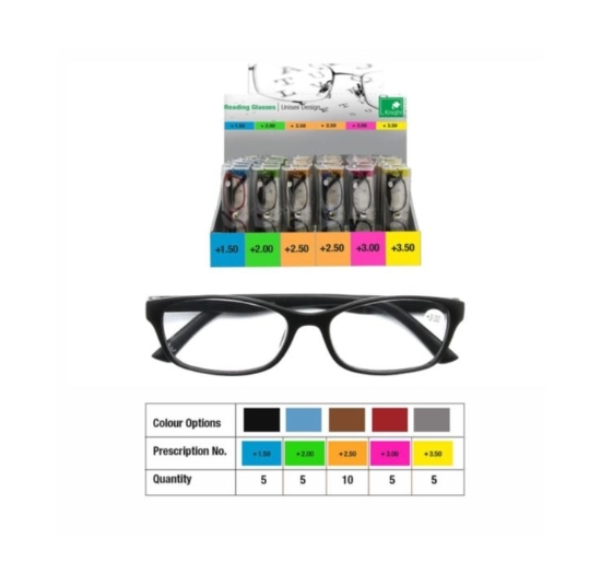 Picture of £1.99 READING GLASSES TRENDY(30) 918368