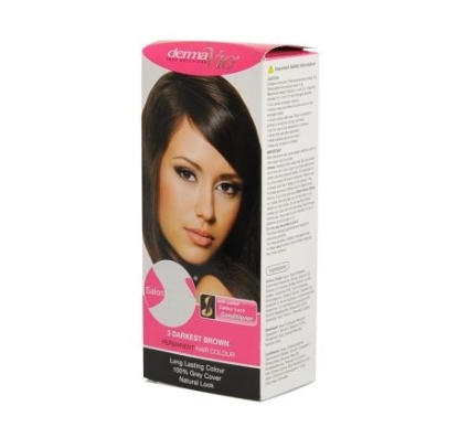 Picture of £1.00 DERMA HAIR COL. NATURAL DARK BRN 4