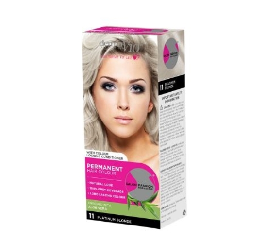 Picture of £1.00 DERMA HAIR COL. PLATINUM BLONDE 11