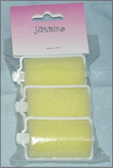 Picture of £1.49 JASMINE FOAM HAIR ROLLER MED (6)