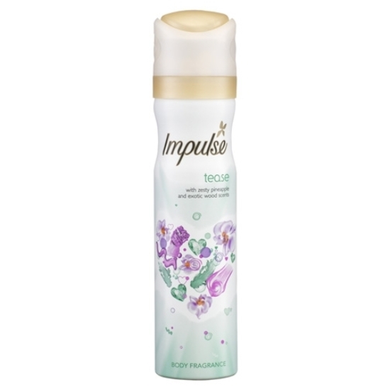 Picture of £1.29 IMPULSE 75ml BODYSPRAYS TEASE (6)