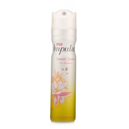 Picture of £1.00 IMPULSE 75ml BODYSPRAYS SMILE (6)