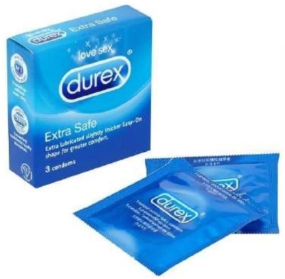 Picture of £1.49 DUREX EXTRA SAFE 3 PACK CONDOMS(12