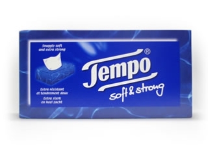Picture of £1.00 TEMPO SOFT & STRONG TISSUES 80s(12