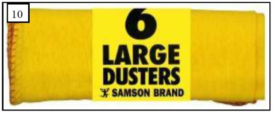 Picture of £1.00 DUSTERS 5 PACK  (12)