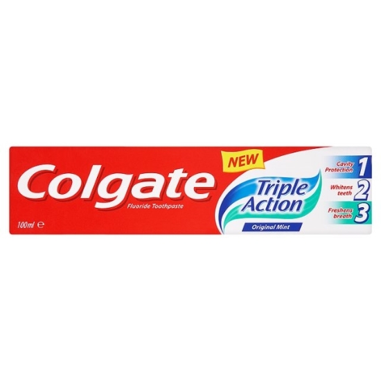 Picture of £1.00 COLGATE TRIPLE ACTION T/PASTE(12)