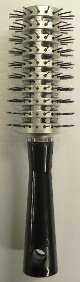 Picture of £1.00 HAIR BRUSH PLASTIC RADIAL (12)