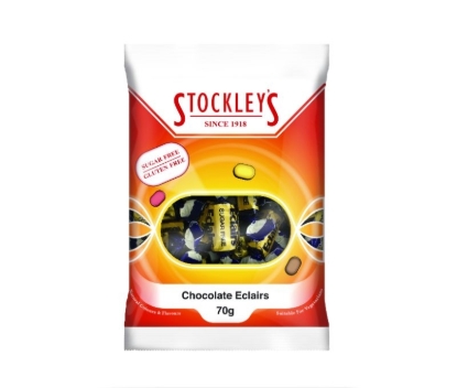 Picture of £1.00 CHOCOLATE ECLAIRS SUGAR FREE (12)