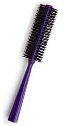 Picture of £1.00 HAIR BRUSH MIXED RADIAL (12) B0027