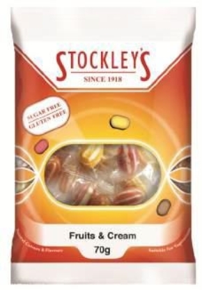 Picture of £1.00 FRUIT CREAM SUGAR FREE (12)