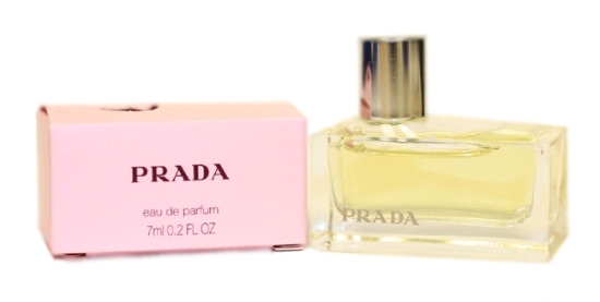 Picture of £7.95/4.95 PRADA EDP BOXED MINIATURE 7ML