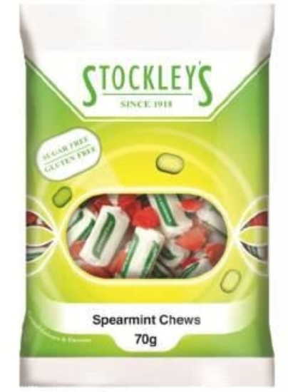 Picture of £1.00 SPEARMINT CHEWS SUGAR FREE (12)