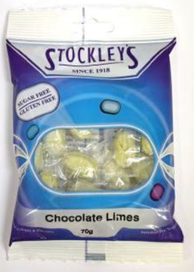 Picture of £1.00 CHOCOLATE LIMES SUGAR FREE (12)