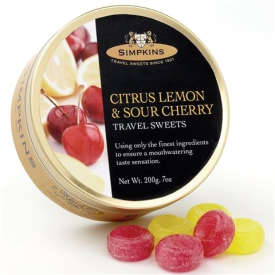 Picture of £1.69 TRAVEL SWEET 200g TIN CITRUS LEM(6