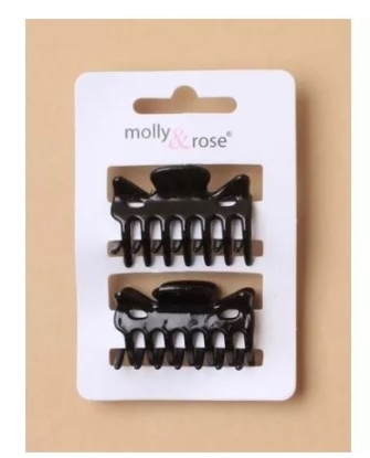 Picture of £0.79 BULLDOG CLAMPS 2 BLACK (6) 6368