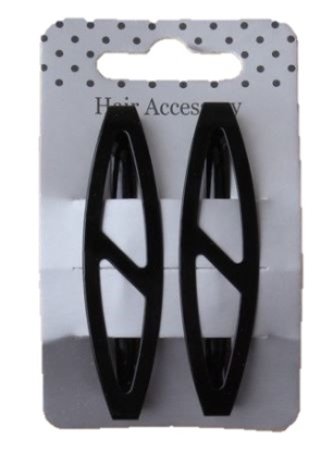 Picture of £0.69 BLACK SLIDES X 2  (6) 6815