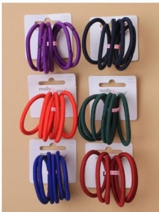 Picture of £1.00 MOLLY ROSE NO SNAG ELASTICS(6)7141