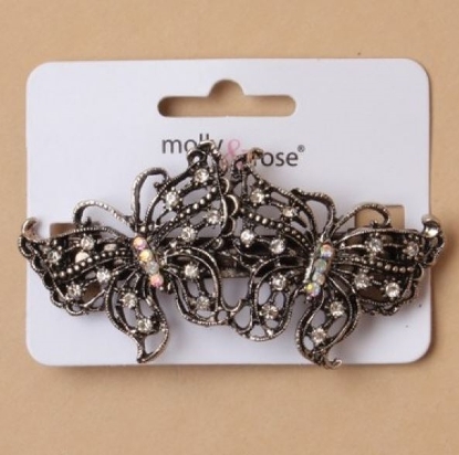 Picture of £2.99 MO-ROSE B-FLY BARRETTE (4) 4224