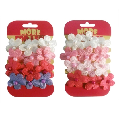 Picture of £1.00 MORE FOR LESS 4 FLOWER SCRUN.(12)