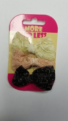 Picture of £1.00 MORE FOR LESS 3 LACE BOWS (12)