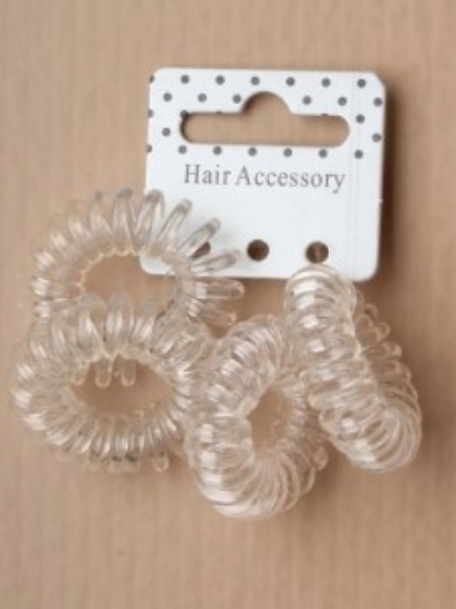 Picture of £0.59 PHONE CORD SCRUNCH.CLEAR 5756 (12)