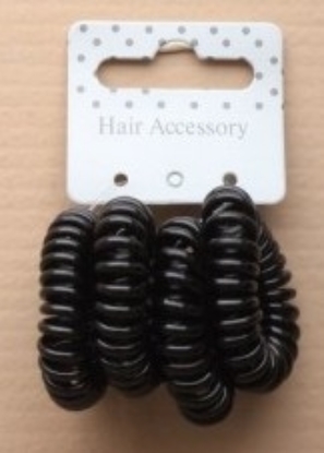 Picture of £0.59 PHONE CORD SCRUNCH.BLACK 5757 (12)