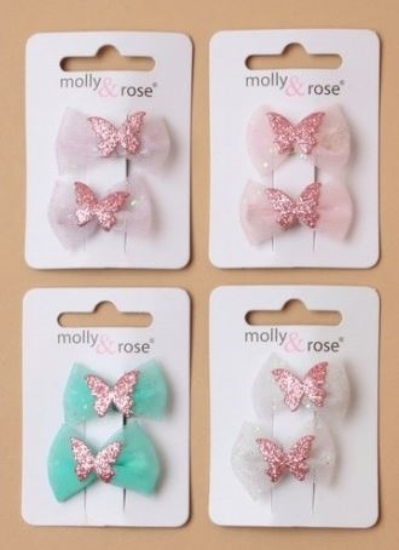 Picture of £1.00 BUTTERFLY BOW CLIPS 7330 (8)
