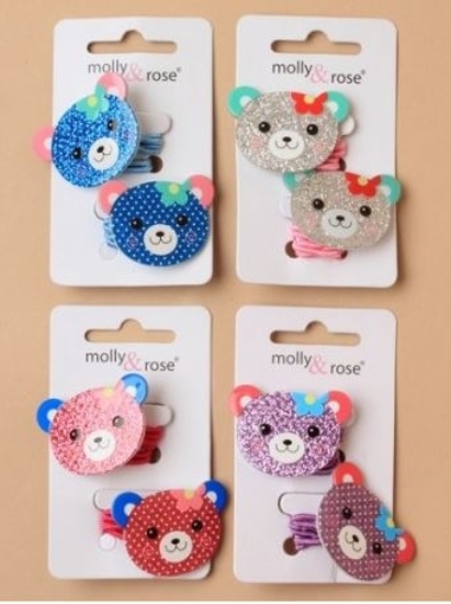 Picture of £1.00 TEDDY HAIR BOBBLES 7375 (12)