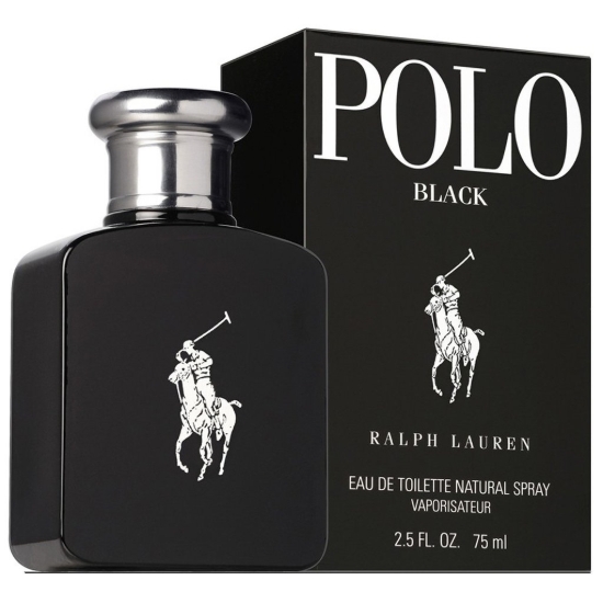 Picture of £52.50/47.50 POLO BLACK EDT SPRAY 75ML